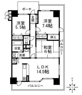 【間取り】