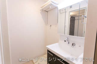 コンパクトで使いやすい洗面所