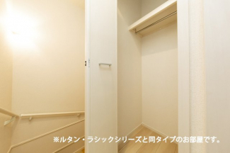 収納のためのスペースです