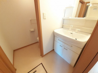 使いやすい洗面所です