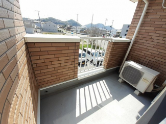 バルコニー付きです