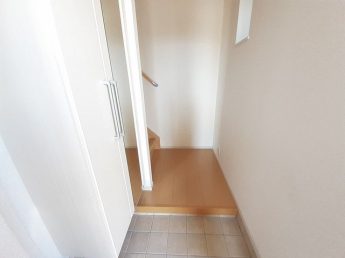 毎日通る玄関はこちらです