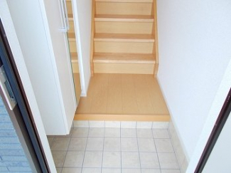 きれいな玄関です