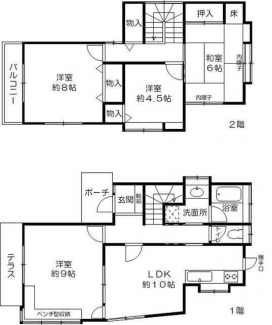 神戸市垂水区下畑町字真田山の中古一戸建ての画像