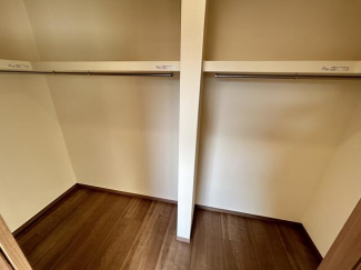 ウォークインクローゼット完備