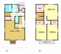 村山戸建借家B棟の画像