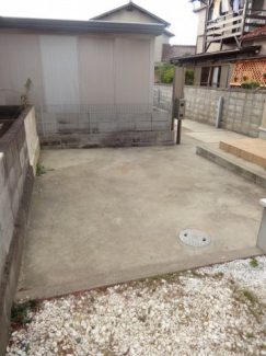 バイクや自転車置場に！