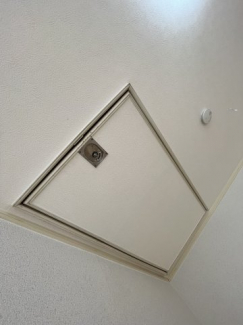 屋根裏収納