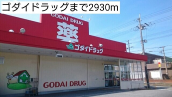 ゴダイドラッグまで2930m