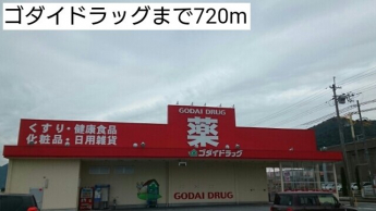 ゴダイドラッグまで720m