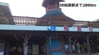 柏原駅まで2890m