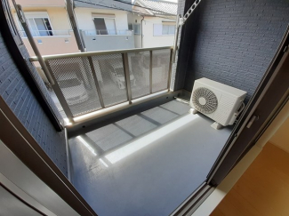 広々としたバルコニーです
