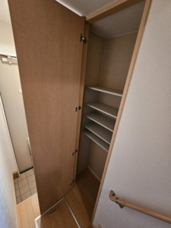 玄関収納もありますよ