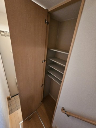 玄関収納もありますよ