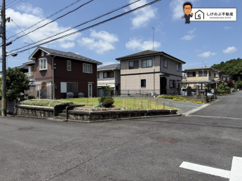 前面道路です。