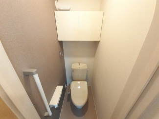 コンパクトで使いやすいトイレです