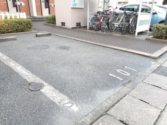 駐車場です