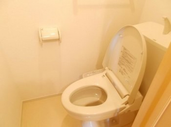 トイレもきれいです