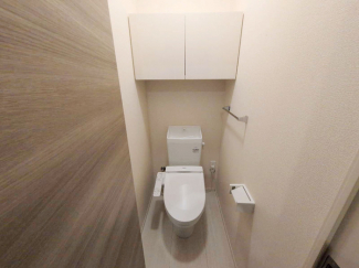コンパクトで使いやすいトイレです