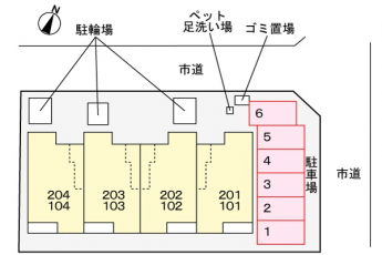 【区画図】