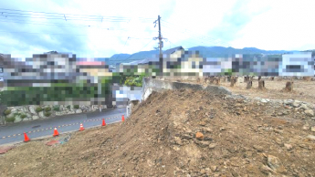 高台のため山並みが望めます