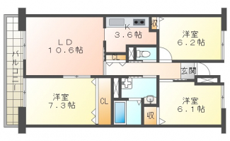 【間取り】