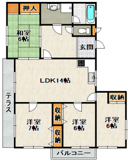 【間取り】