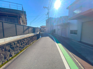 ■前面道路（南東側）■幅員約3ｍ、間口約9.5ｍ
