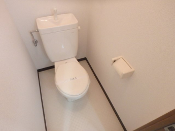 清潔感のあるトイレです