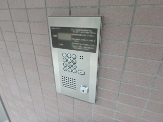 オートロックつきです