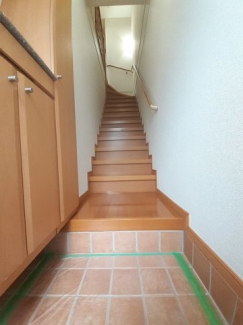 シンプルで使いやすい玄関です