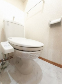 トイレもきれいです
