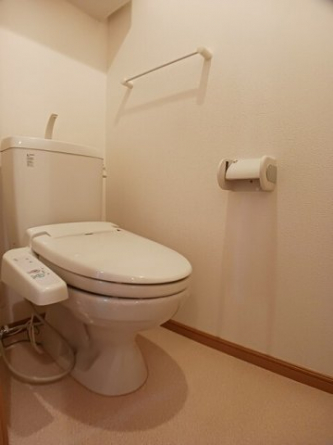 トイレもきれいです