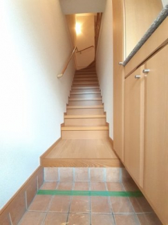 シンプルで使いやすい玄関です