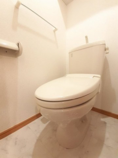 トイレもきれいです