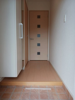 毎日通る玄関はこちらです