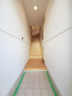 きれいな玄関です