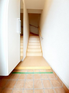 ゆったりとした玄関です