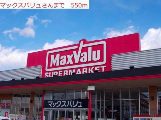 マックスバリュー社店まで550m