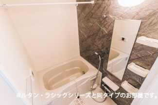 日々の疲れを癒すお風呂付です