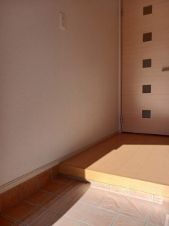 毎日通る玄関はこちらです