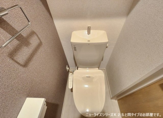 シンプルで使いやすいトイレです