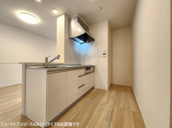 コンパクトなキッチンで掃除もラクラク