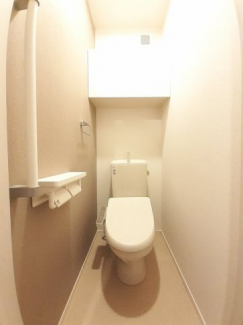 清潔感のあるトイレです