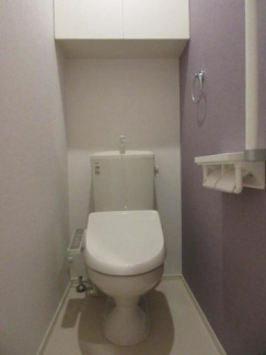 トイレもきれいです