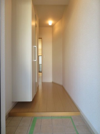 落ち着いた玄関です