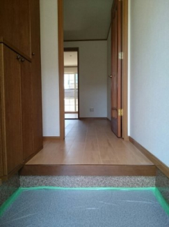 きれいな玄関です