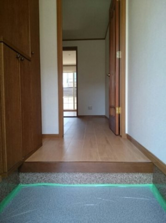 きれいな玄関です
