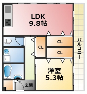 【間取り】