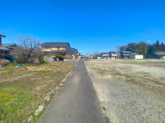 ■前面道路（西側）■幅員約2ｍ